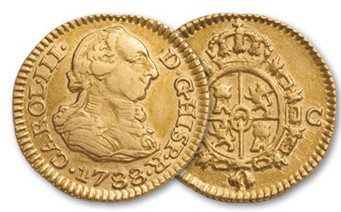 1700's America's First Gold Dollar: The Spanish Half Escudo - International  Coin Alliance