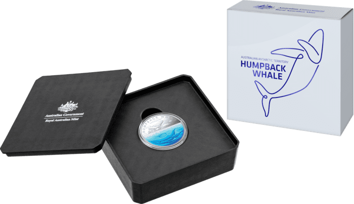 2023 Australia Humpback Whale 1oz Silver Colored - Image 2