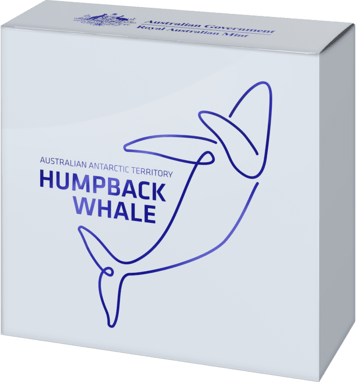 2023 Australia Humpback Whale 1oz Silver Colored - Image 3