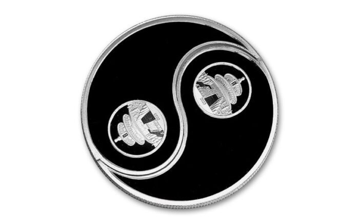 2023 China Silver Black Unicorn 1oz Silver CALL IN ONLY - Image 2