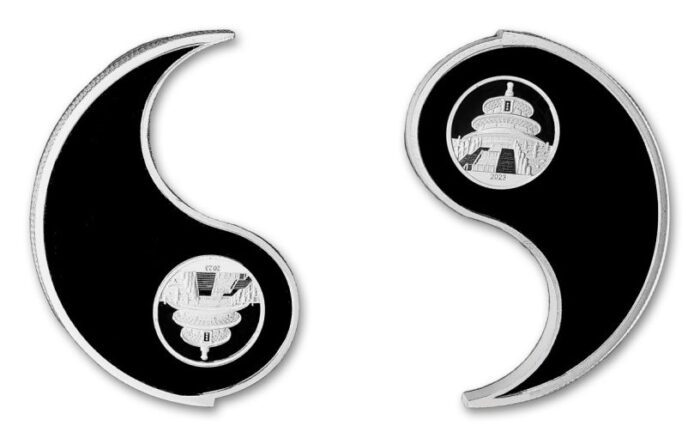 2023 China Silver Black Unicorn 1oz Silver CALL IN ONLY - Image 4